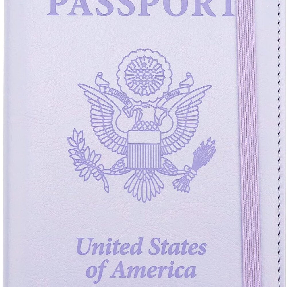 Passport Holder Passport And Vaccine Card Holder Combo Passport Cover Passport